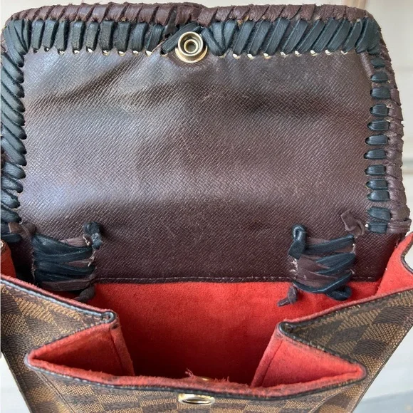 Customized Louis Vuitton Damier Ebene Pimlico Crossbody😍 - Picture 11 of 16